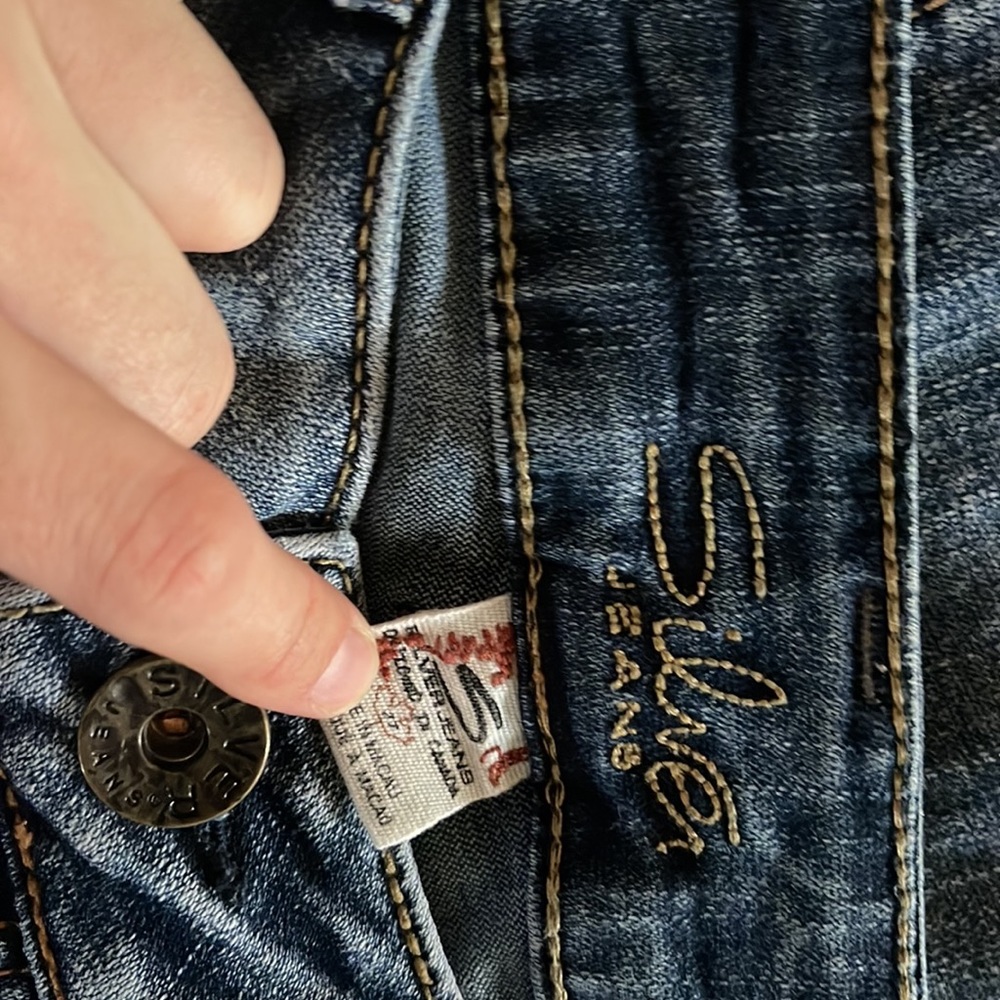 Silver boot cut - Picture 2 of 3